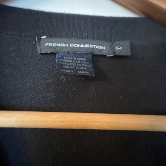 French Connection Men’s Cotton Cardigan in Navy - Size M - Picture 4 of 5